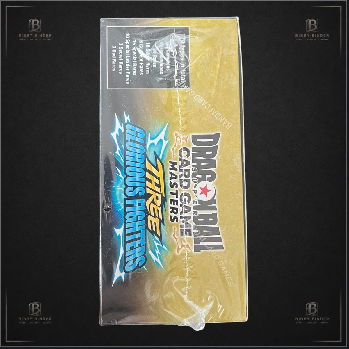 Dragon Ball Super Masters B30 Three Glorious Fighters Booster Box