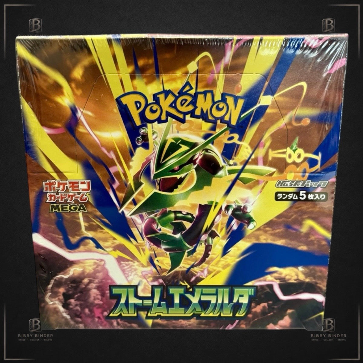 Pokémon Card Game MEGA – Storm Emeralda Booster Box – Japanese – Sealed