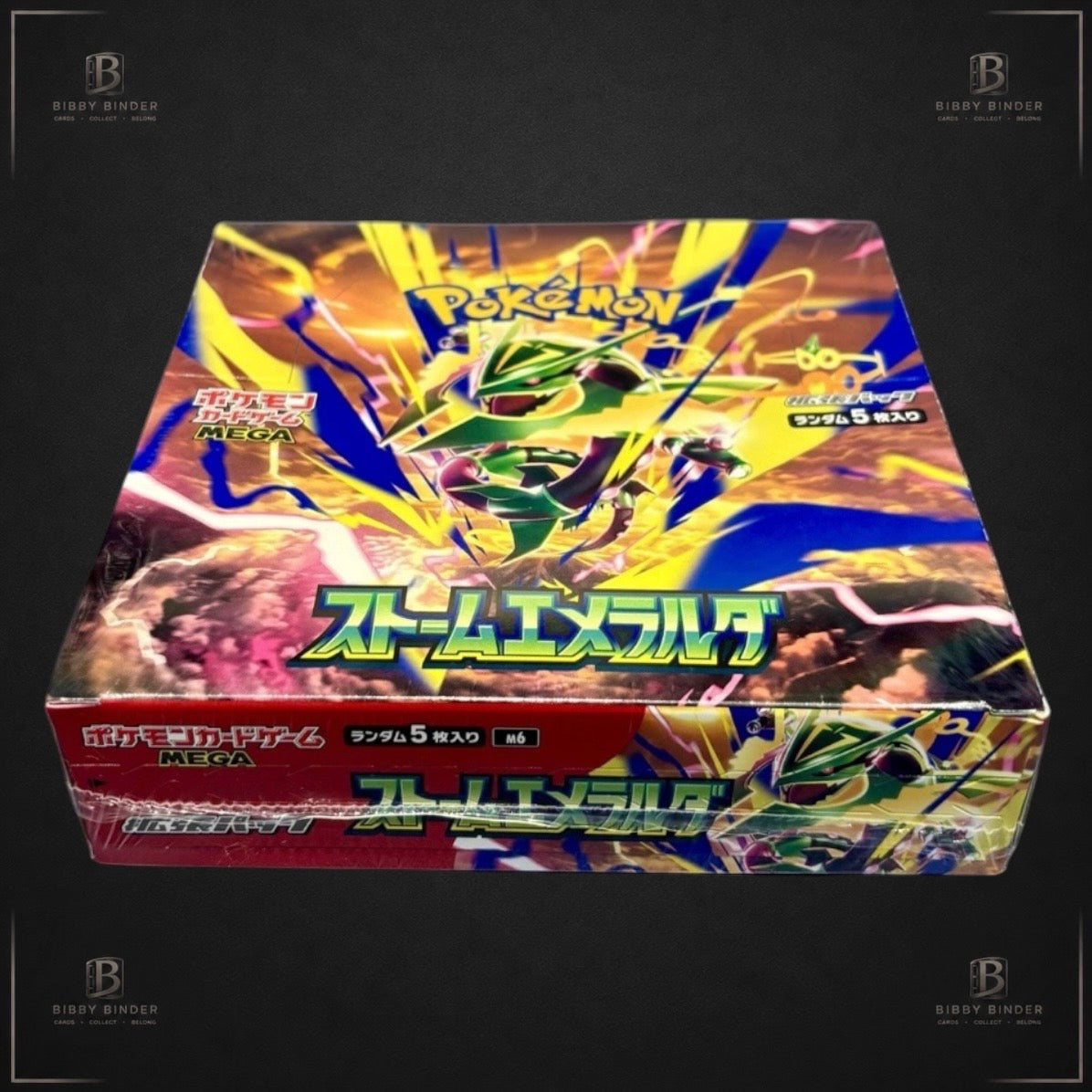 Pokémon Card Game MEGA – Storm Emeralda Booster Box – Japanese – Sealed