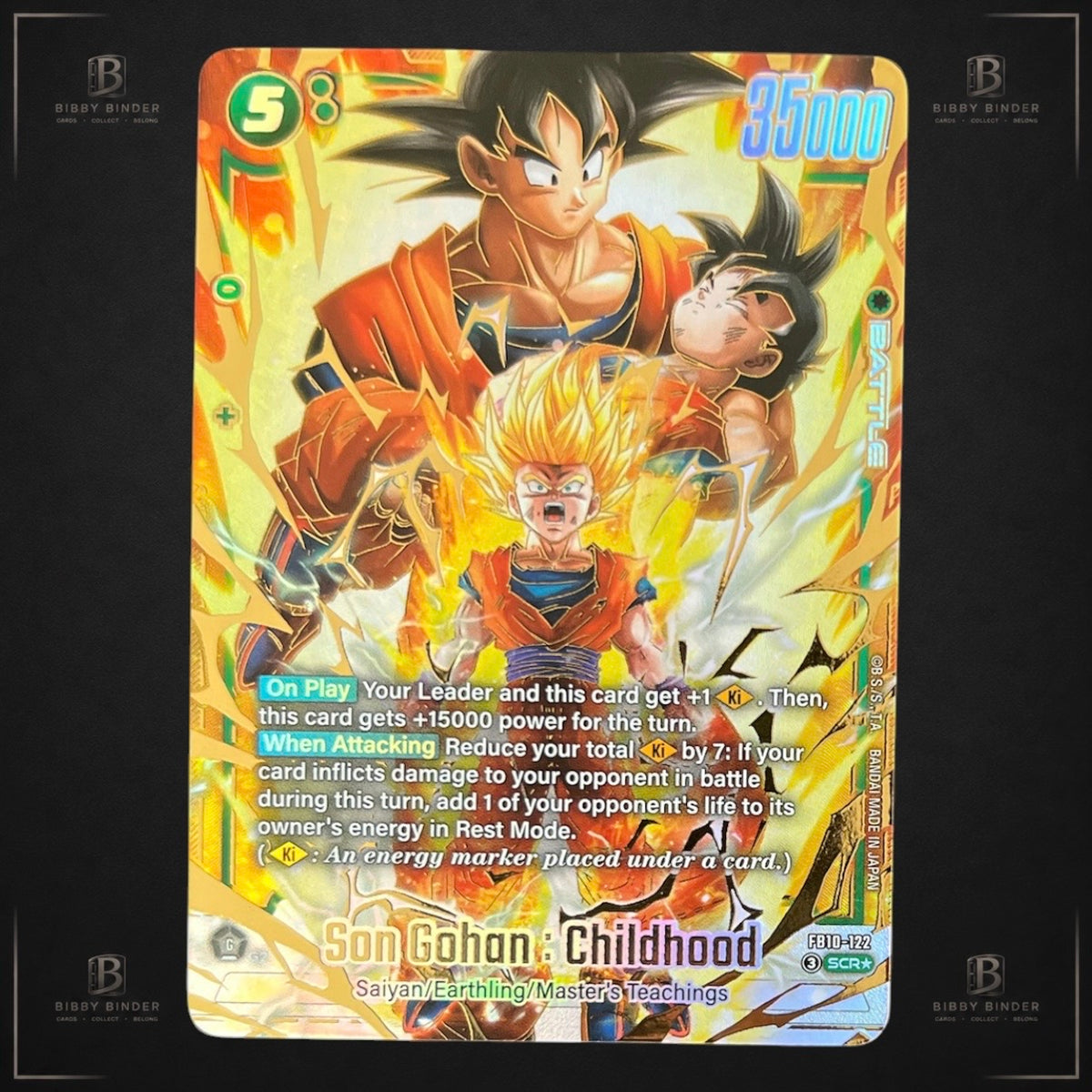 Dragon Ball Super Fusion World – Son Gohan: Childhood FB10-122 SCR