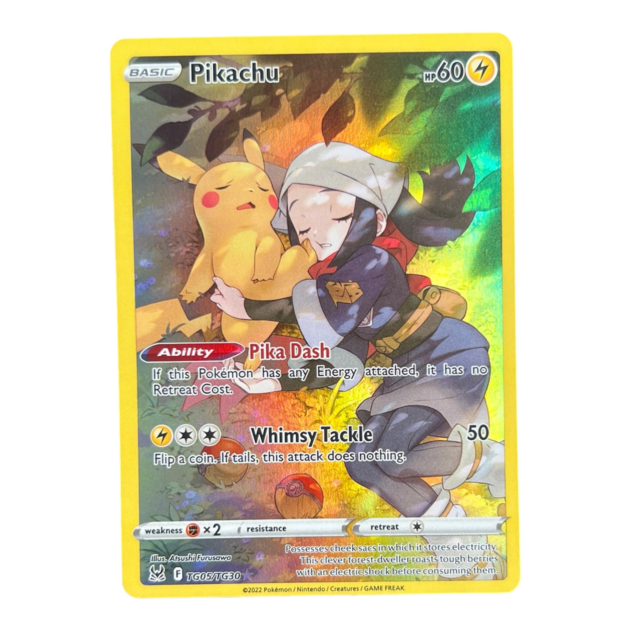 Pikachu TG05/TG30 Trainer Gallery Holo Rare – Pokémon TCG