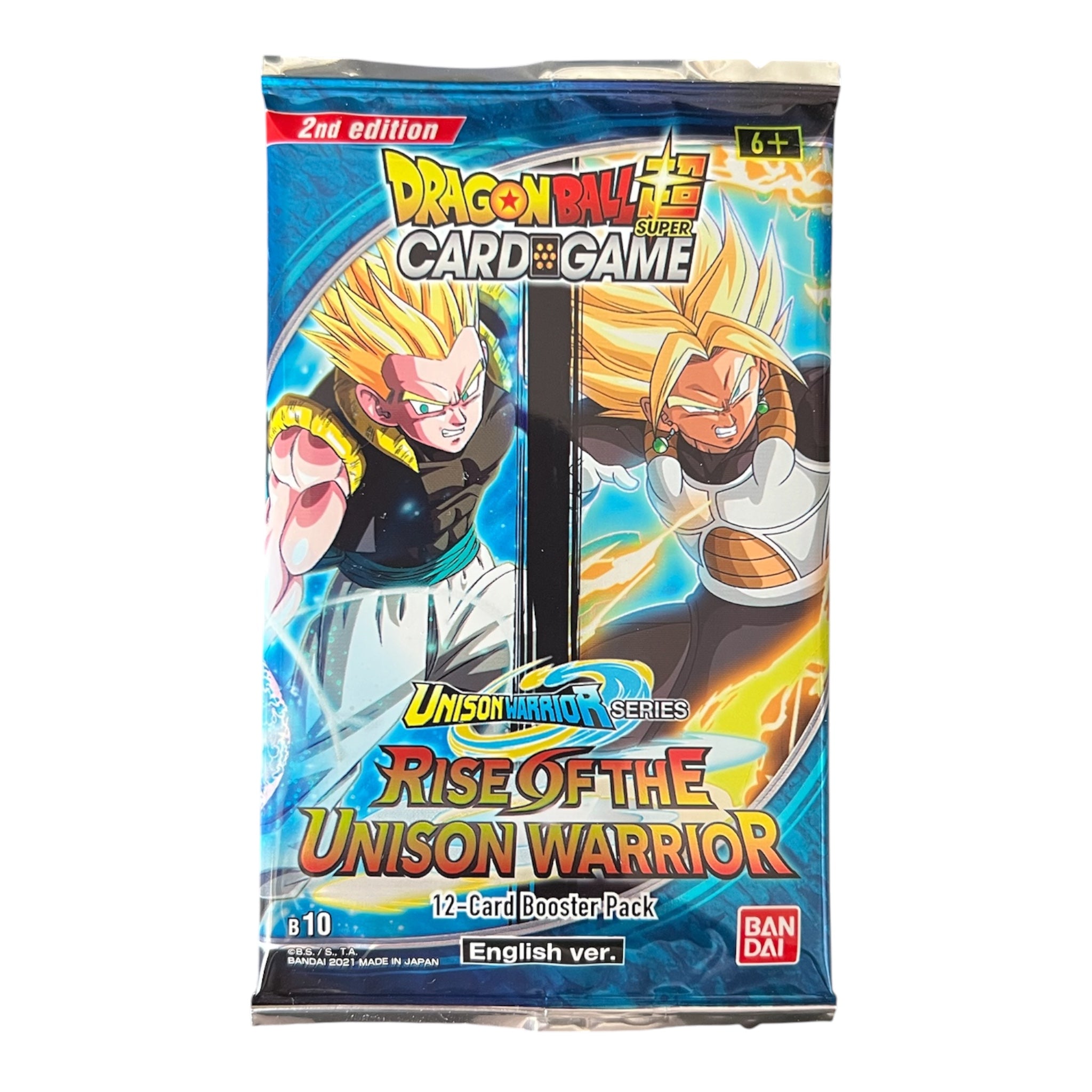 Dragon Ball Super Card Game Rise of the Unison Warrior B10 Booster Pack
