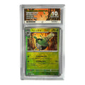 2024 Terastal Festival ex Sinistcha Master Ball Reverse Foil #018 Japanese Ace Graded Gem Mint 10