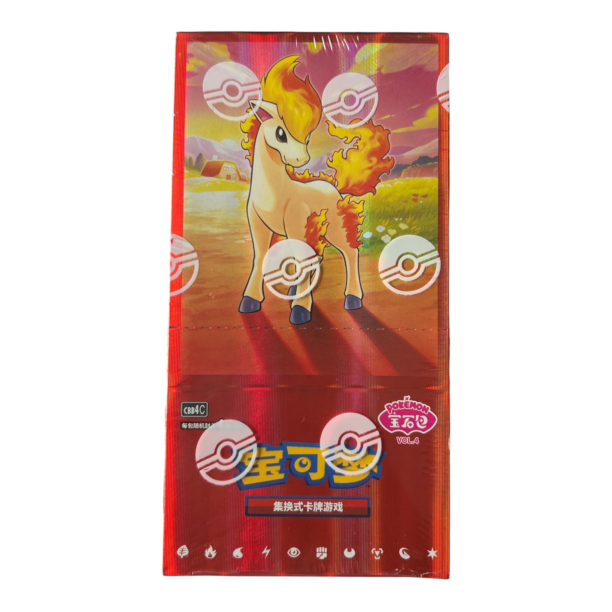 Pokémon Gem Pack Vol. 4 Booster Box (Simplified Chinese) | Sealed Display
