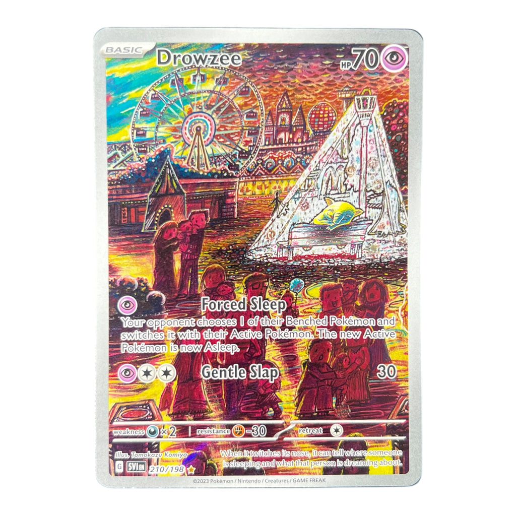 Drowzee 210/198 Illustration Rare | Scarlet & Violet Base Set