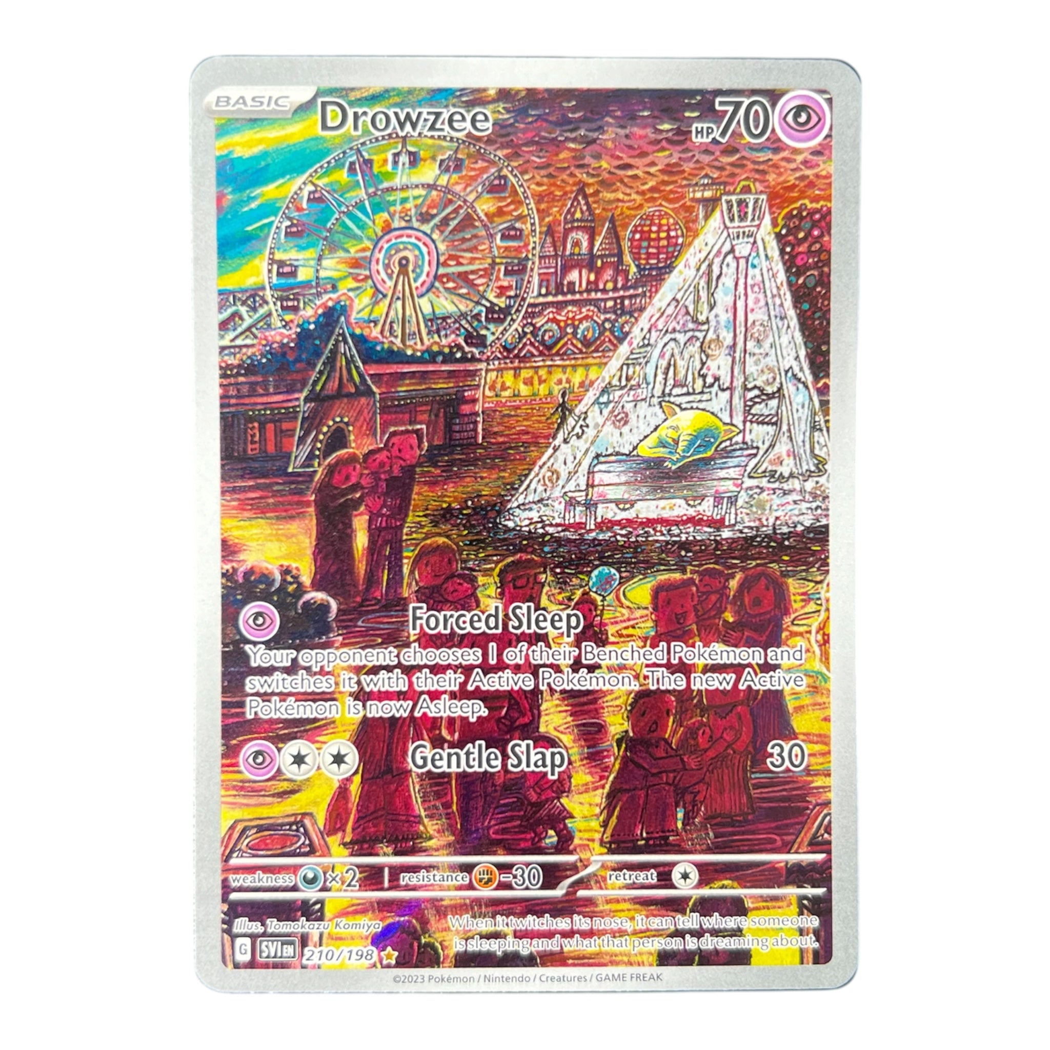 Drowzee 210/198 Illustration Rare | Scarlet & Violet Base Set