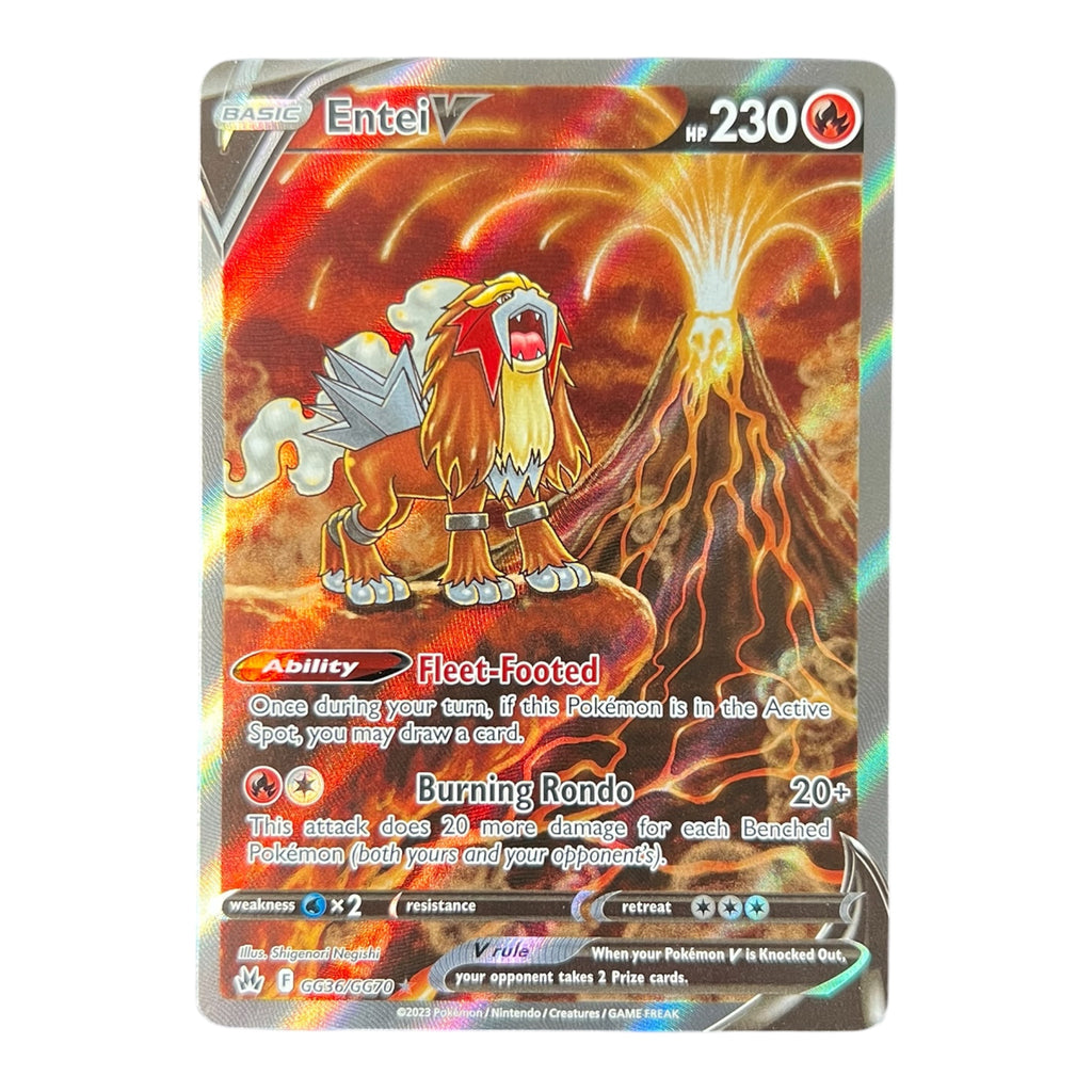 Entei V GG36/GG70 Crown Zenith Galarian Gallery Ultra Rare
