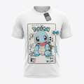 White Squirtle Pokémon Graphic T-Shirt