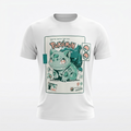 White Bulbasaur Pokémon Graphic T-Shirt