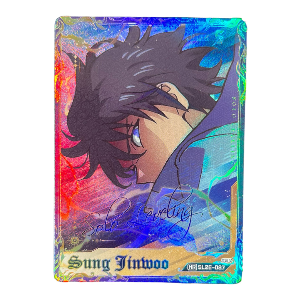 Sung Jinwoo SL2E-087 HR – Solo Leveling Collect Card 2nd Edition