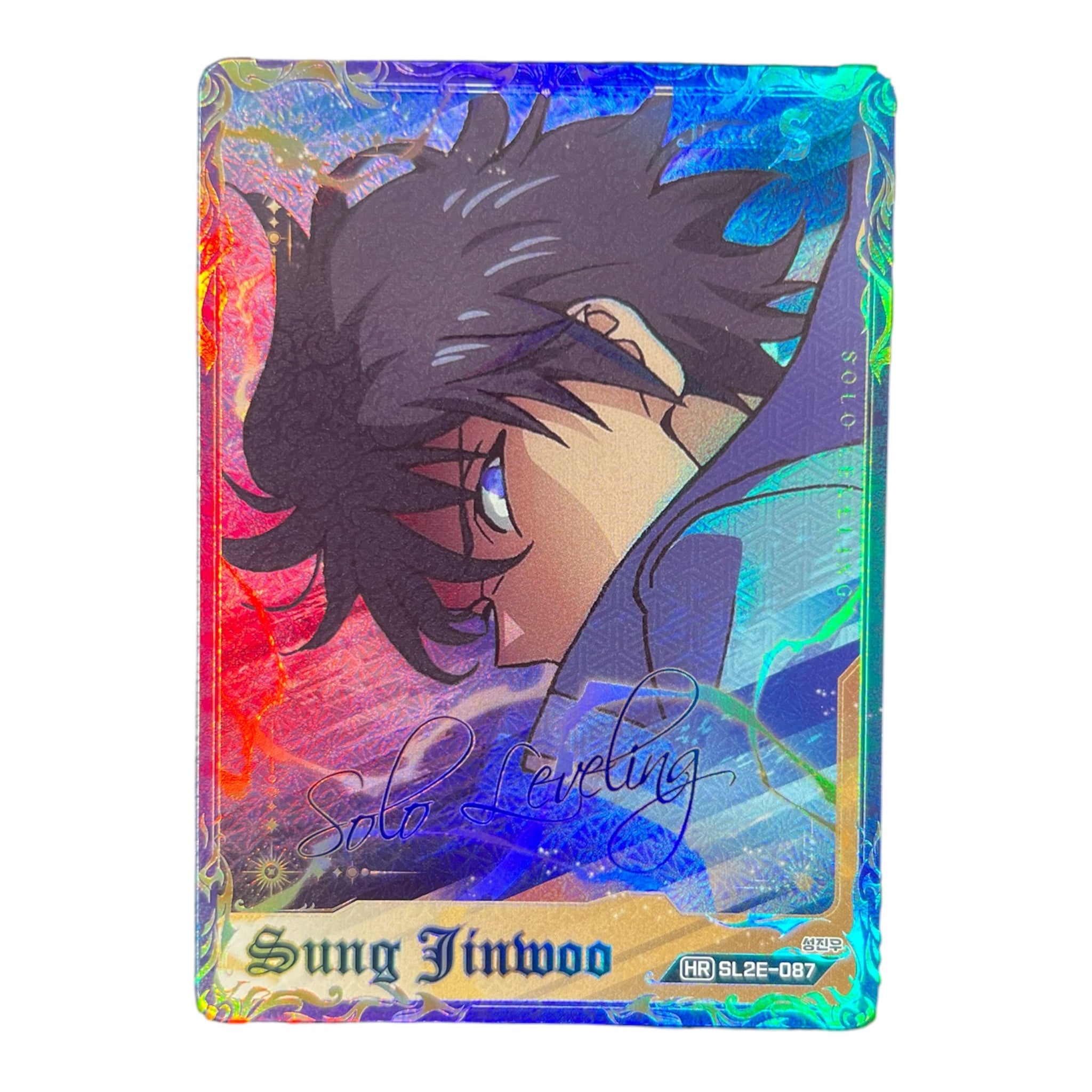 Sung Jinwoo SL2E-087 HR – Solo Leveling Collect Card 2nd Edition