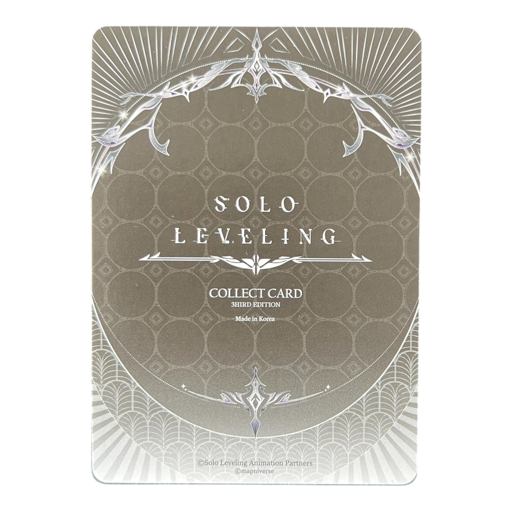 Baek Yoonho & Min Byung-Gyu SL3E-076 SR – Solo Leveling Collect Card 3rd Edition