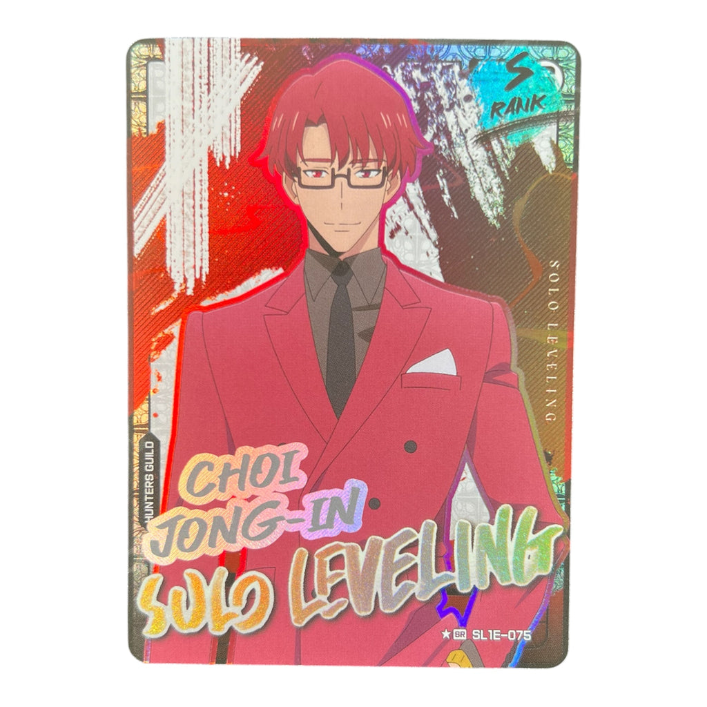 Choi Jong-In SL1E-075 BR – Solo Leveling Collect Card 1st Edition