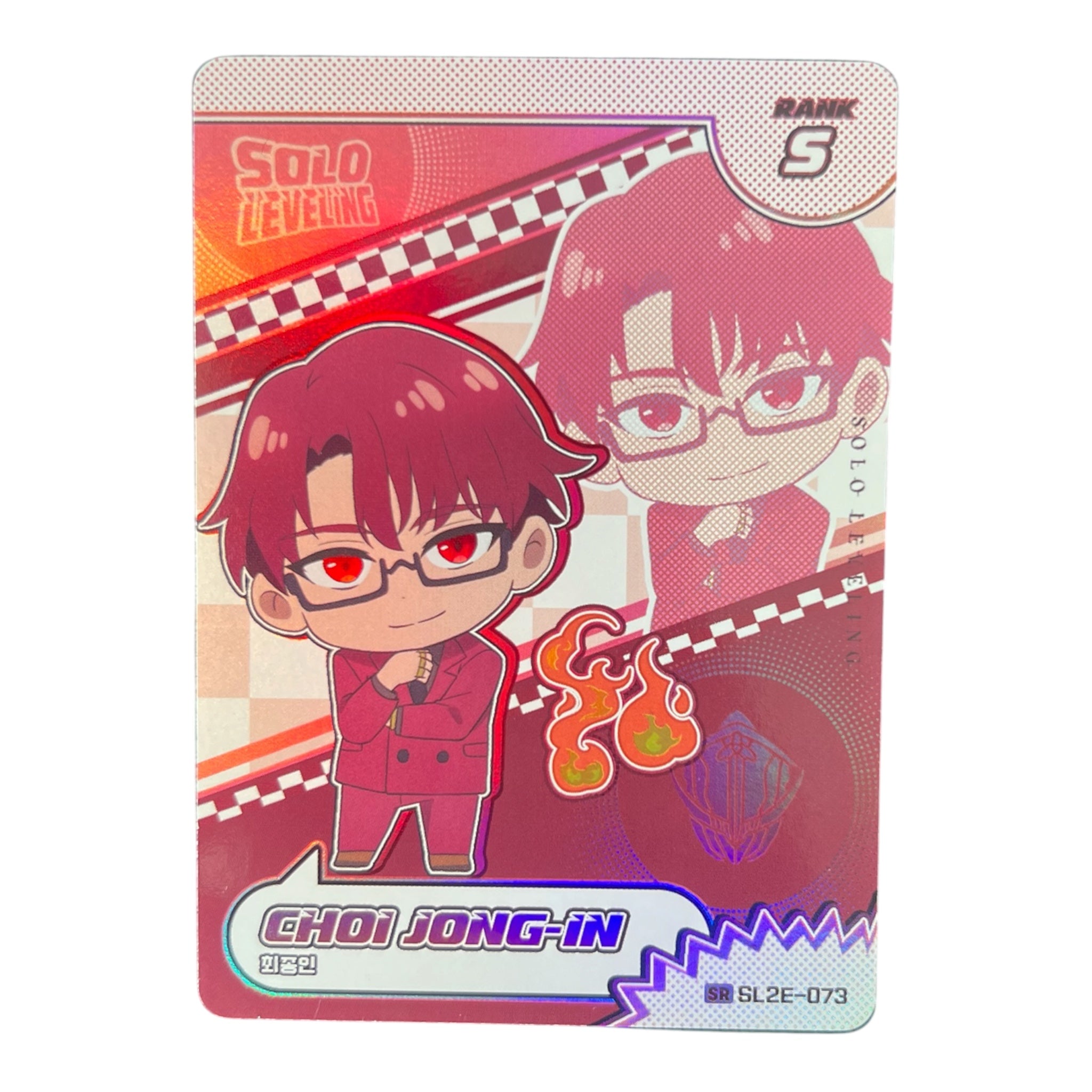 Choi Jong-In SL2E-073 SR – Solo Leveling Collect Card 2nd Edition
