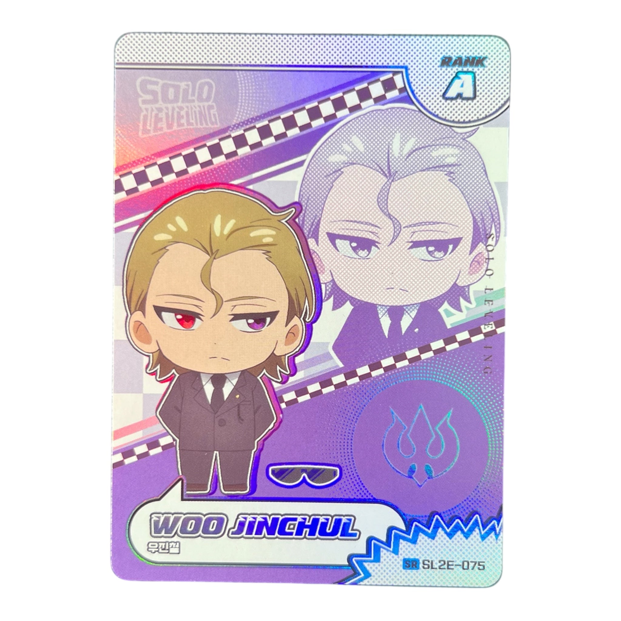 Woo Jinchul SL2E-075 SR – Solo Leveling Collect Card 2nd Edition
