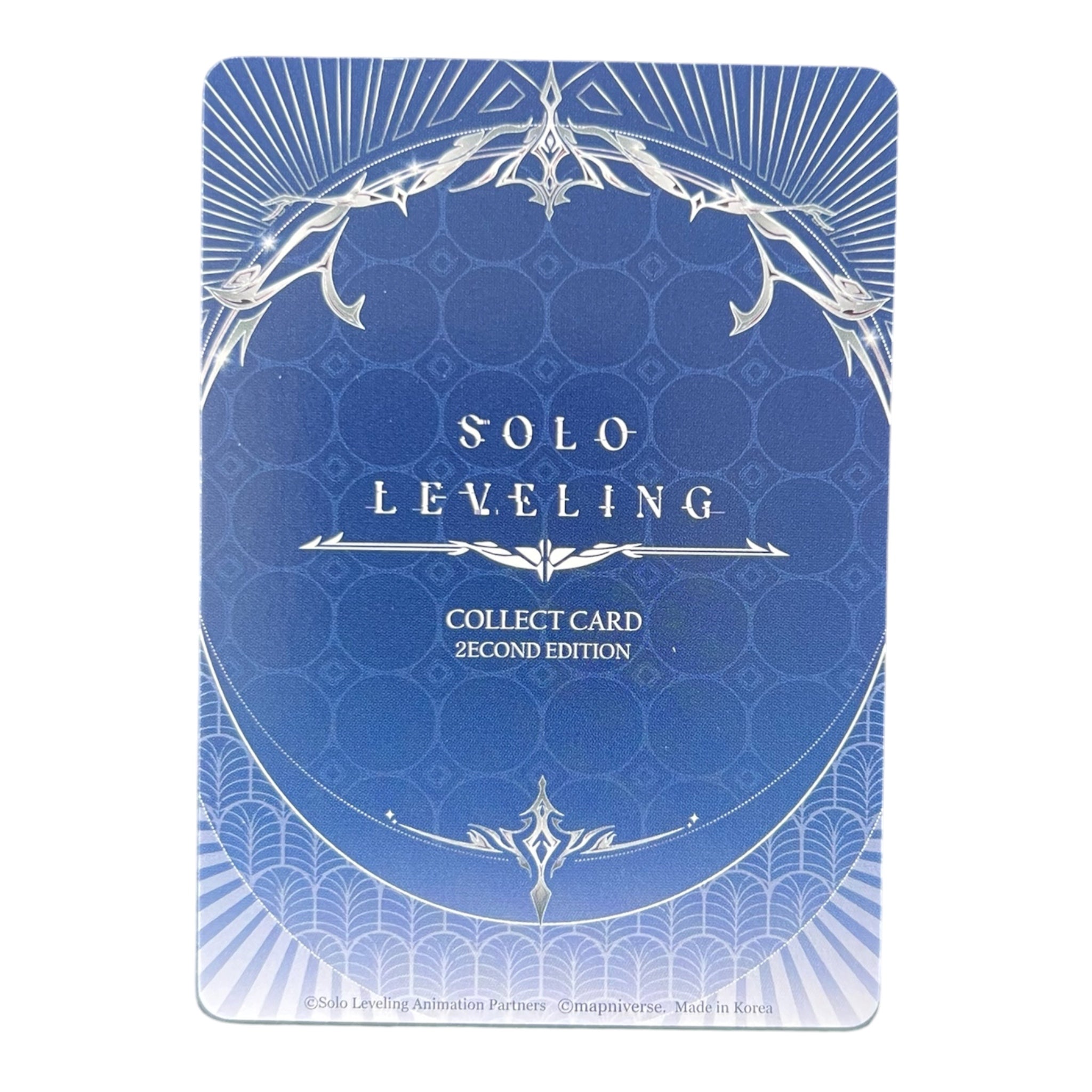 Woo Jinchul SL2E-075 SR – Solo Leveling Collect Card 2nd Edition