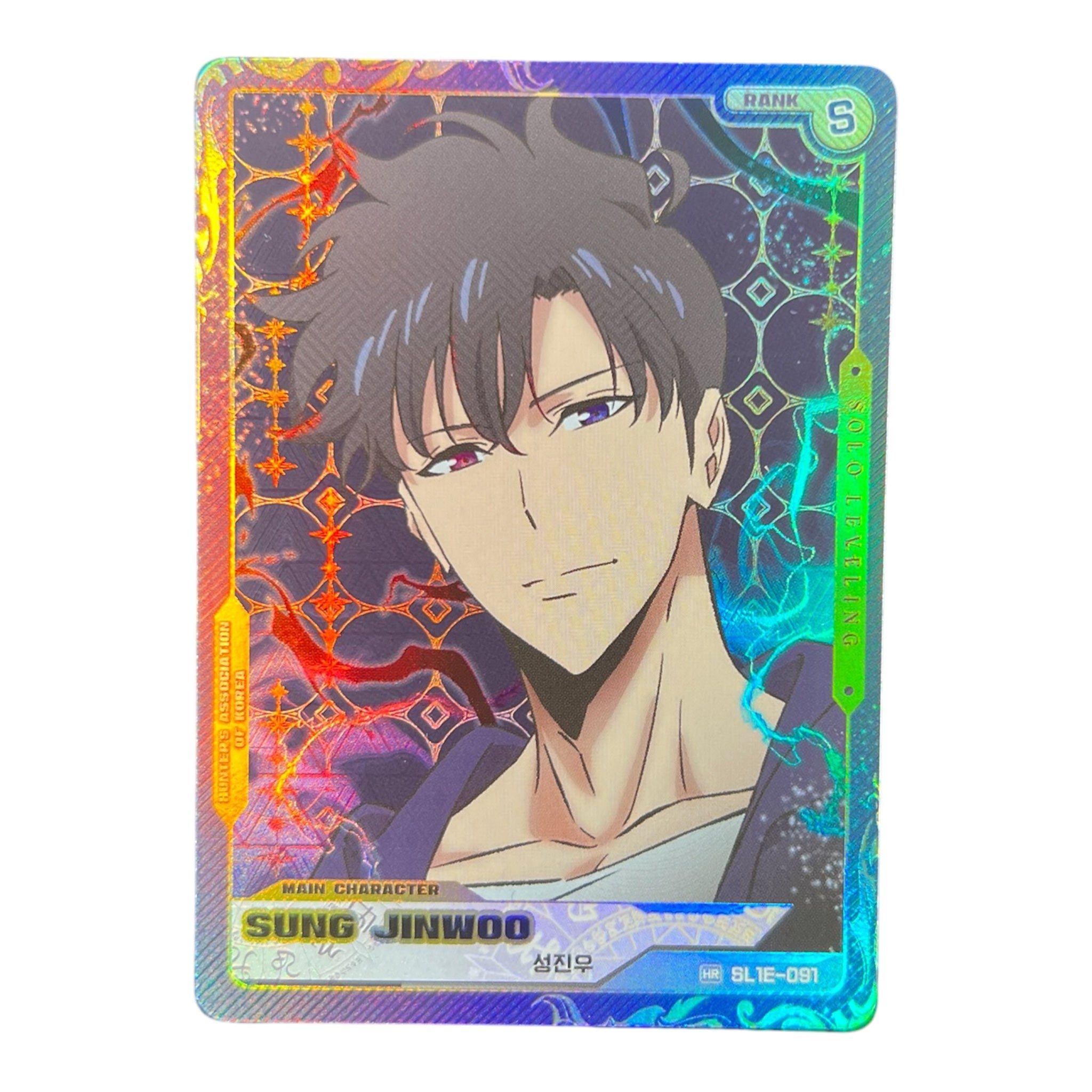Sung Jinwoo SL1E-091 HR – Solo Leveling Collect Card 1st Edition