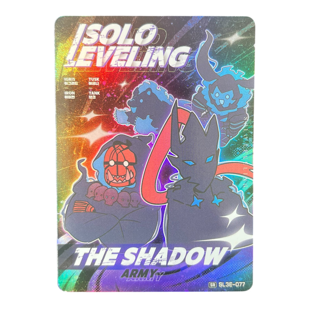 The Shadow Army SL3E-077 SR – Solo Leveling Collect Card 3rd Edition