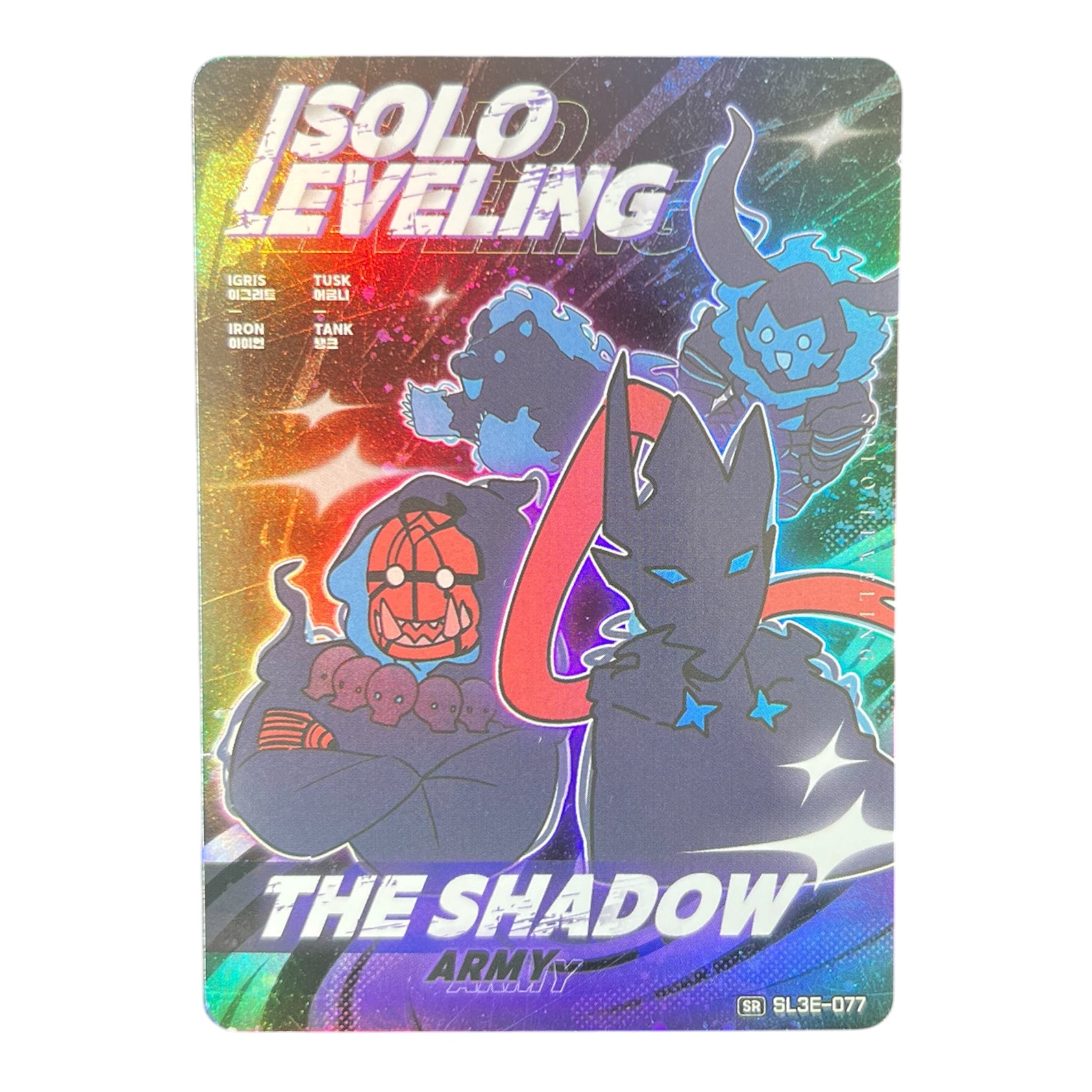 The Shadow Army SL3E-077 SR – Solo Leveling Collect Card 3rd Edition