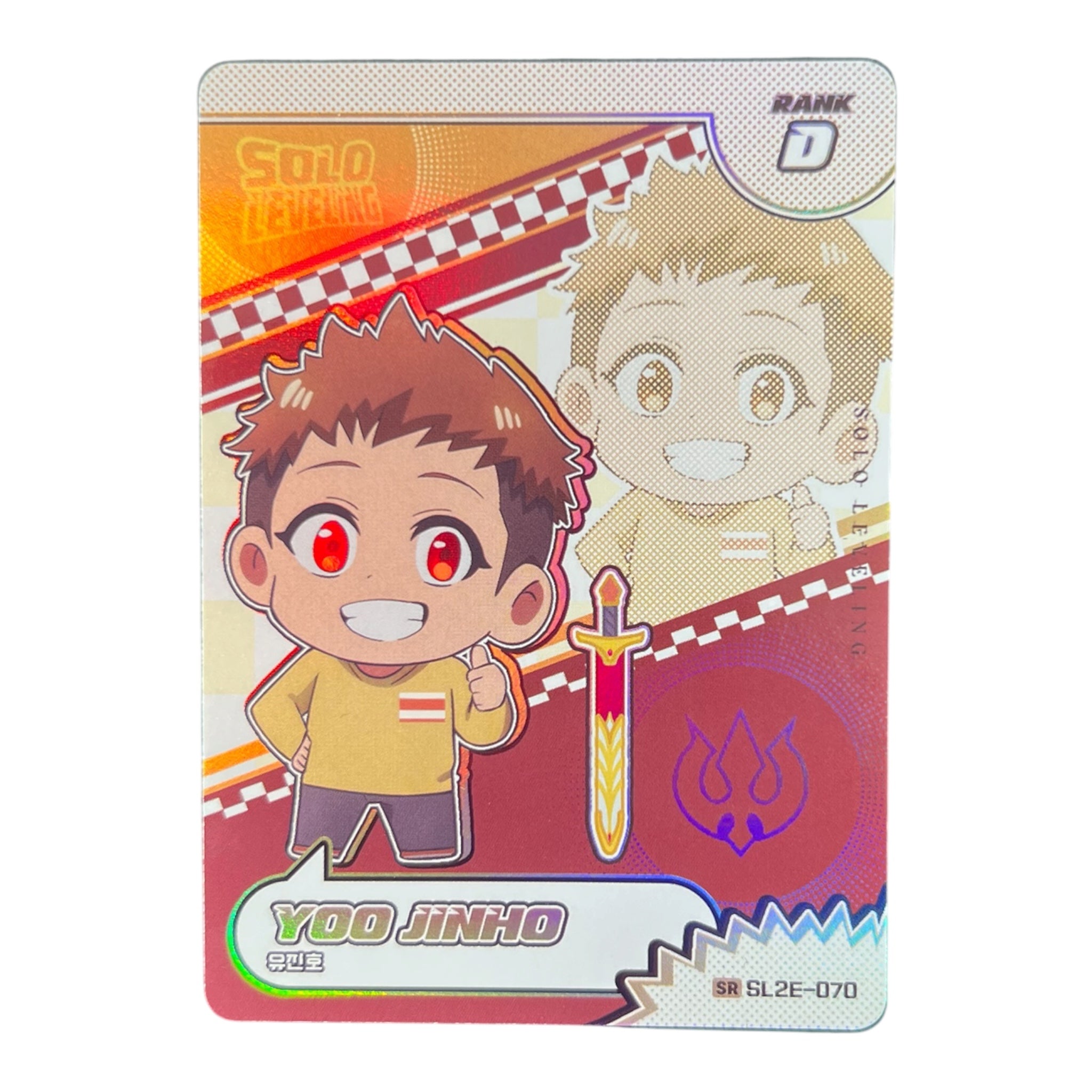 Yoo Jinho SL2E-070 SR – Solo Leveling Collect Card 2nd Edition