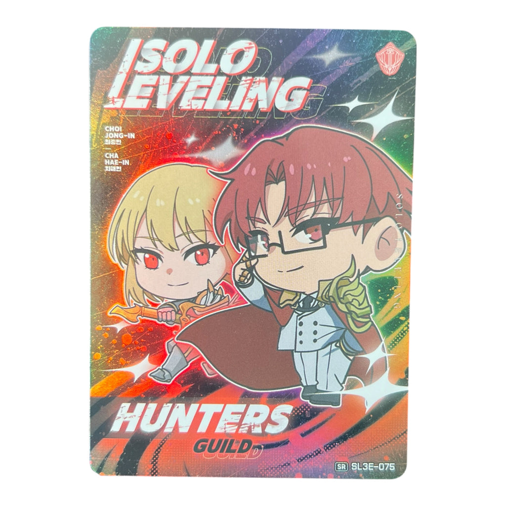 Choi Jong-In & Cha Hae-In SL3E-075 SR – Solo Leveling Collect Card 3rd Edition