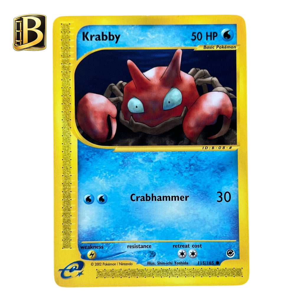 Pokémon Krabby 115/165 – Expedition Base Set
