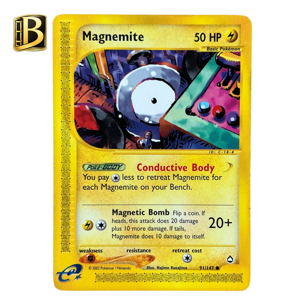 Pokémon Magnemite 91/147 – Aquapolis