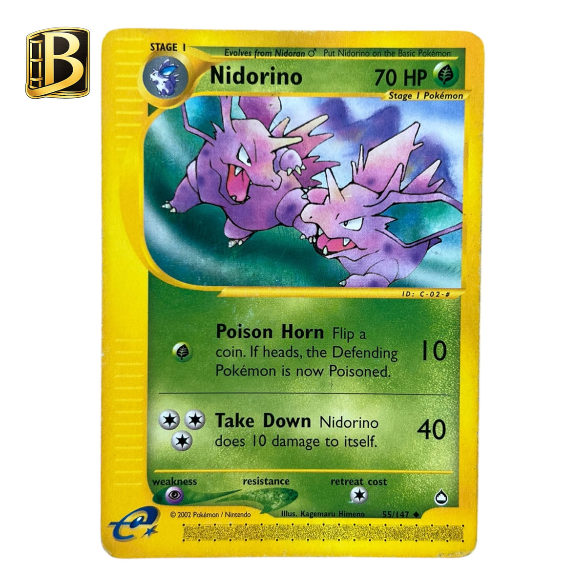 Pokémon Nidorino 55/147 – Aquapolis