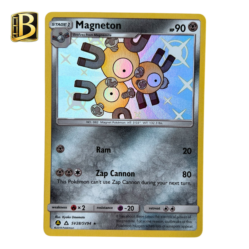 Pokémon Magneton SV28/SV94 – Hidden Fates Shiny Vault