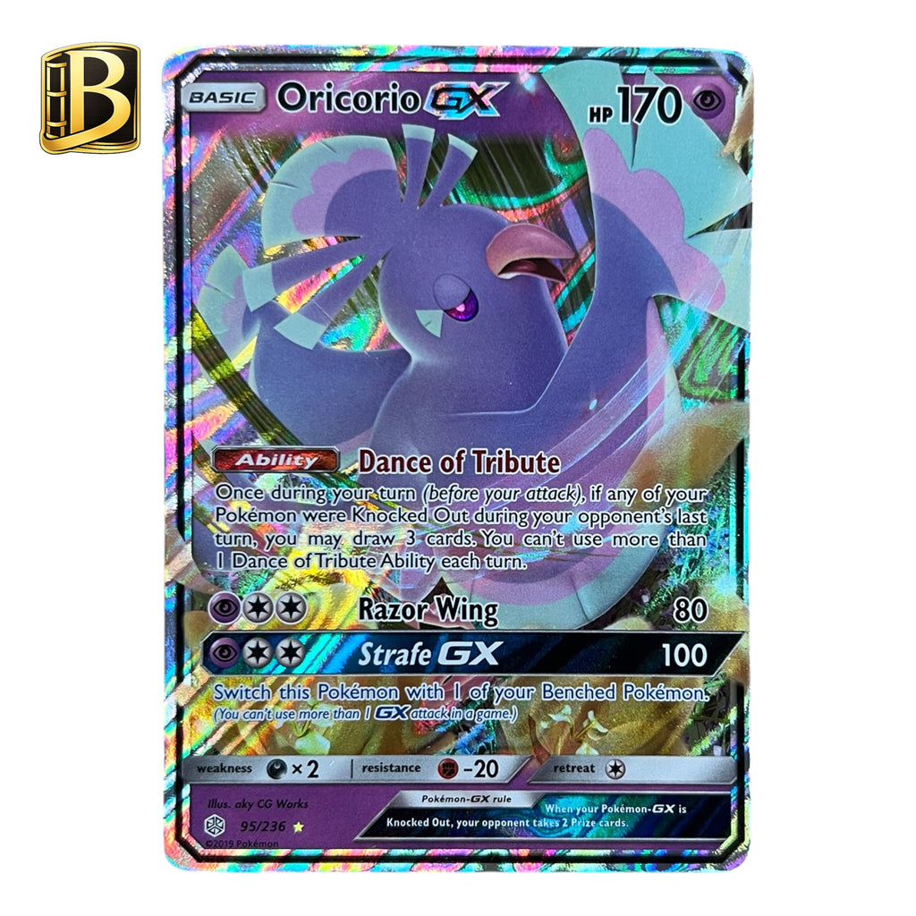 Pokémon Oricorio GX 95/236 – Cosmic Eclipse MP