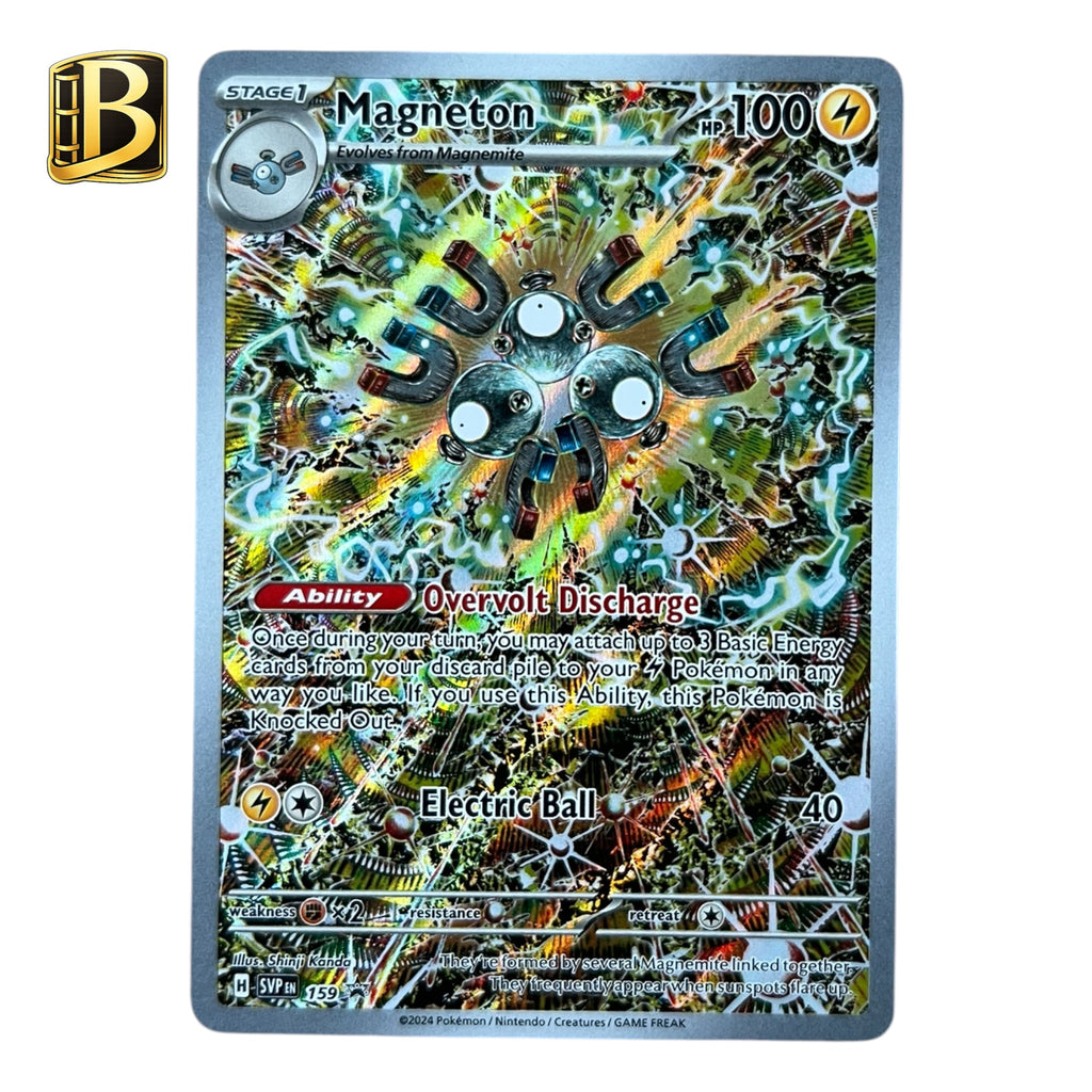Pokémon Magneton 159 – Scarlet & Violet Black Star Promo