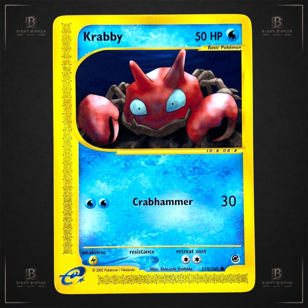 Pokémon Krabby 115/165 – Expedition Base Set
