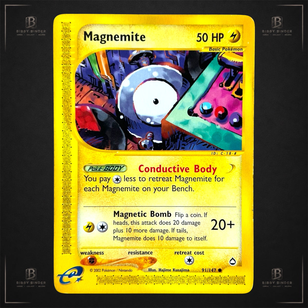 Pokémon Magnemite 91/147 – Aquapolis