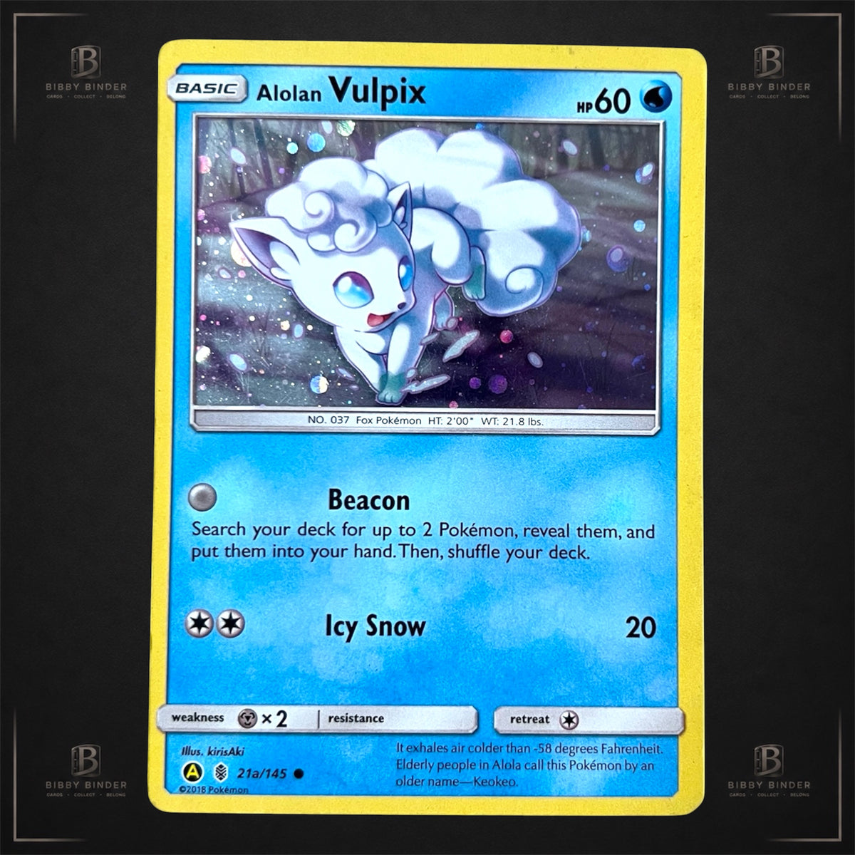 Pokémon Alolan Vulpix 21a/145 – Guardians Rising MP