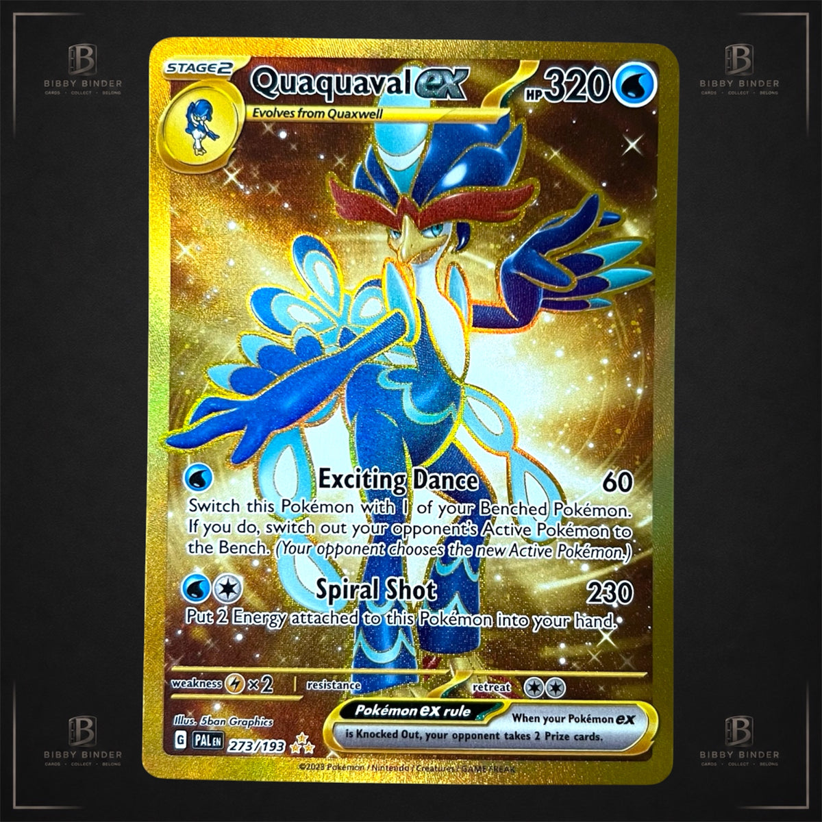 Pokémon Quaquaval ex 273/193 – Paldea Evolved
