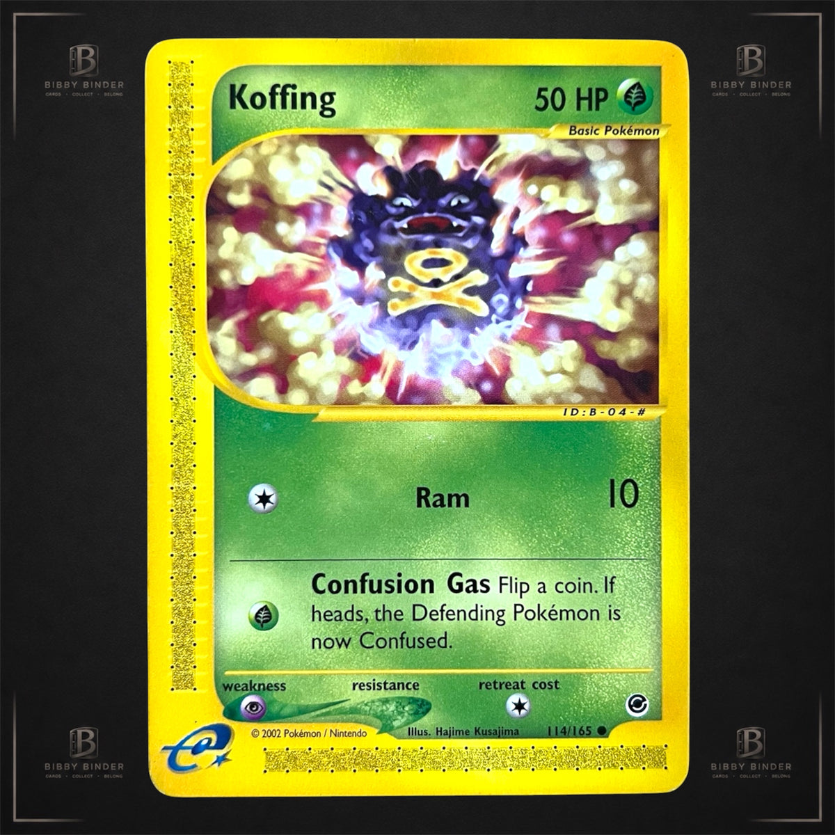 Pokémon Koffing 114/165 – Expedition Base Set