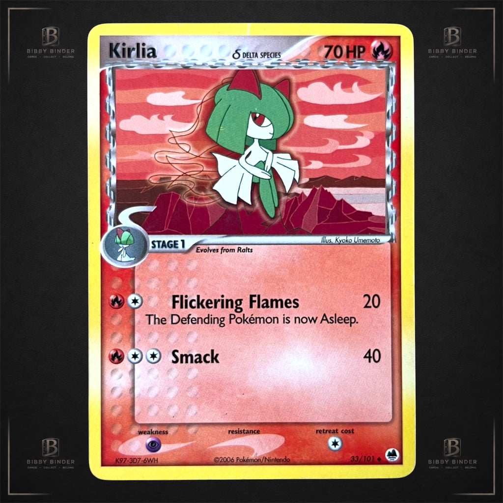 Pokémon Kirlia δ Delta Species 33/101 – EX Dragon Frontiers