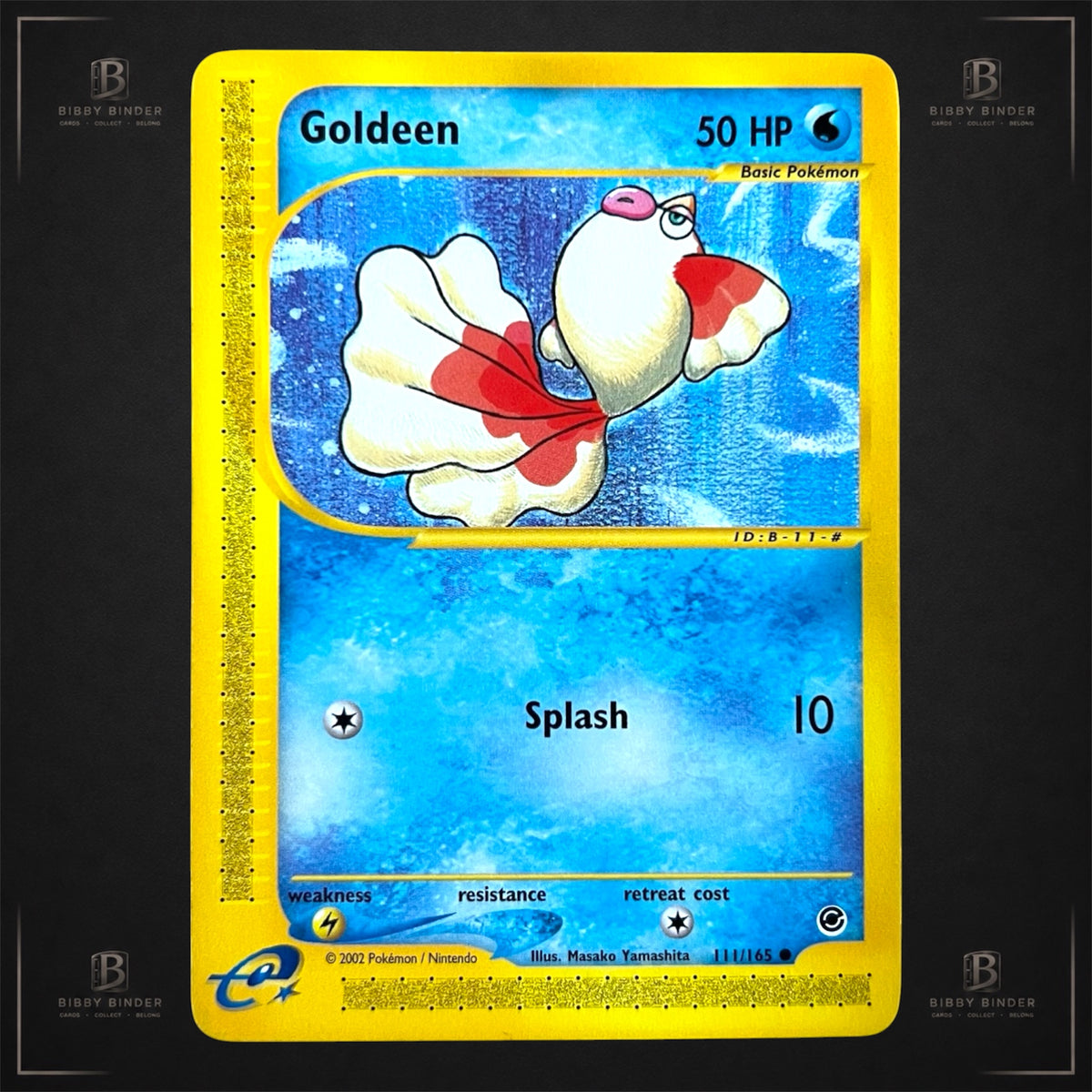 Pokémon Goldeen 111/165 – Expedition Base Set