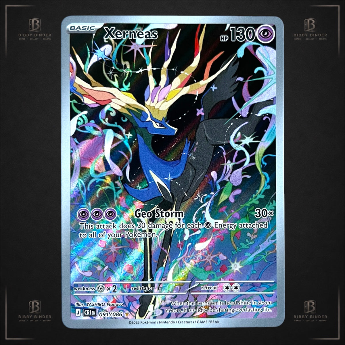 Xerneas 091/086 – Perfect Order – IR – Pokémon
