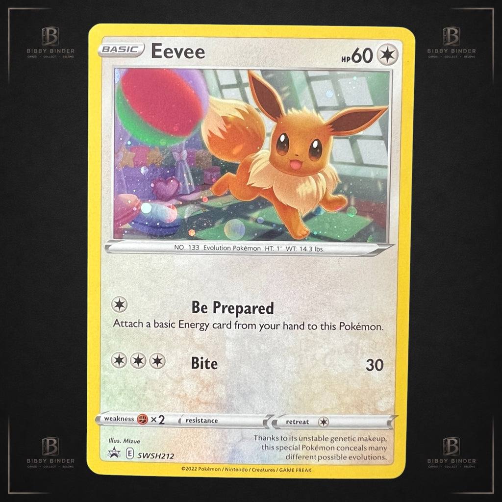 Pokémon TCG Eevee SWSH212 – Black Star Promo – Holo