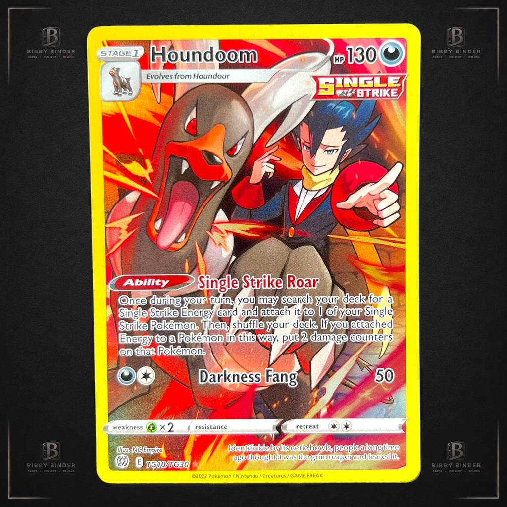Pokémon Houndoom TG10/TG30 Brilliant Stars Trainer Gallery