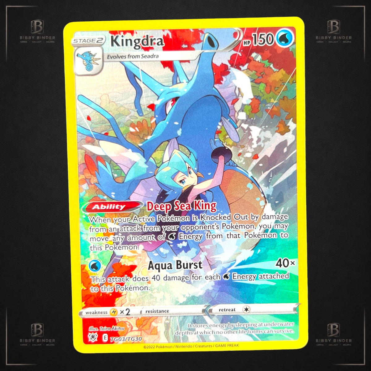 Pokémon Kingdra TG03/TG30 Astral Radiance Trainer Gallery