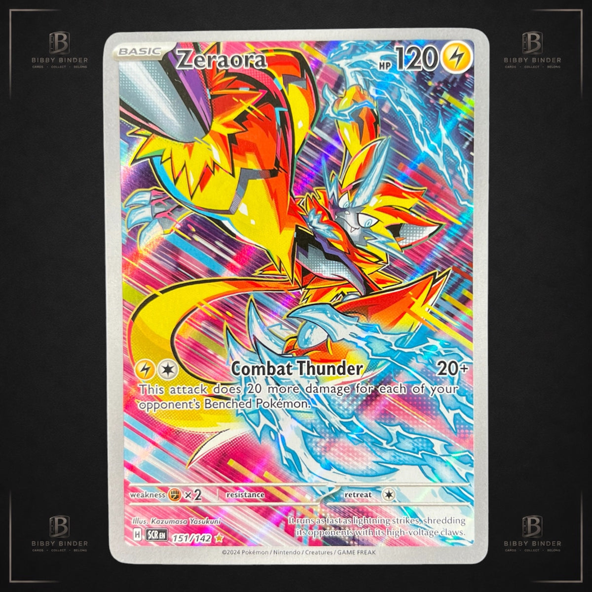 Pokémon Zeraora 151/142 – Stellar Crown – IR