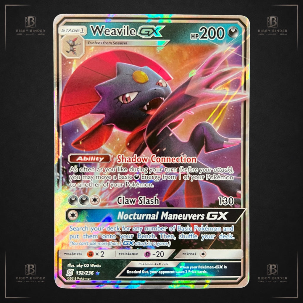 Pokémon Weavile GX 132/236 – Unified Minds Ultra Rare