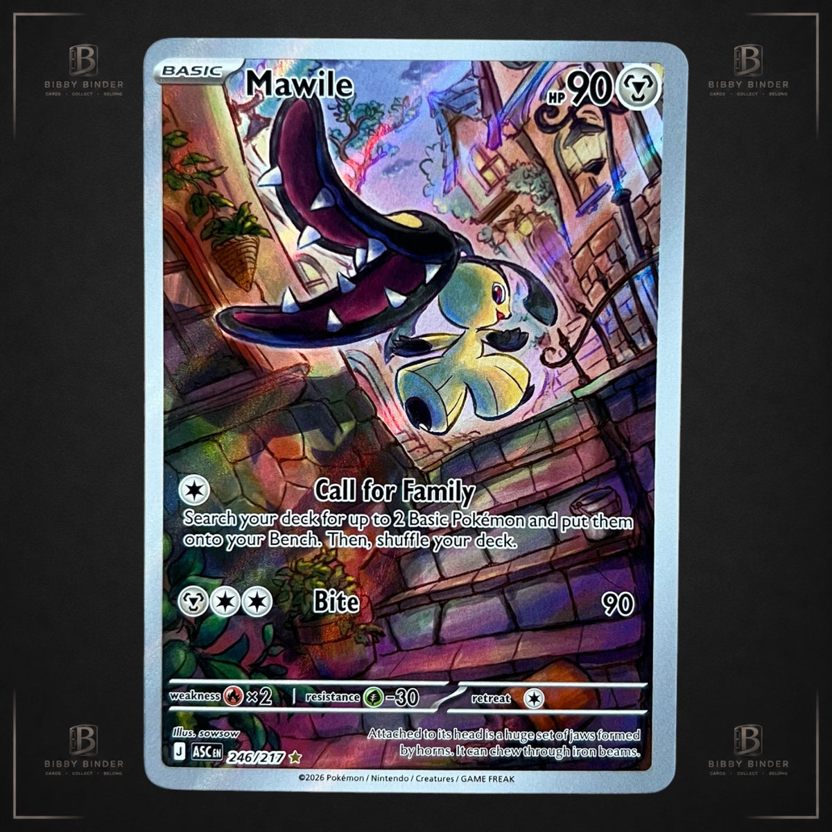 Pokémon Mawile 246/217 – Ascended Heroes Illustration Rare