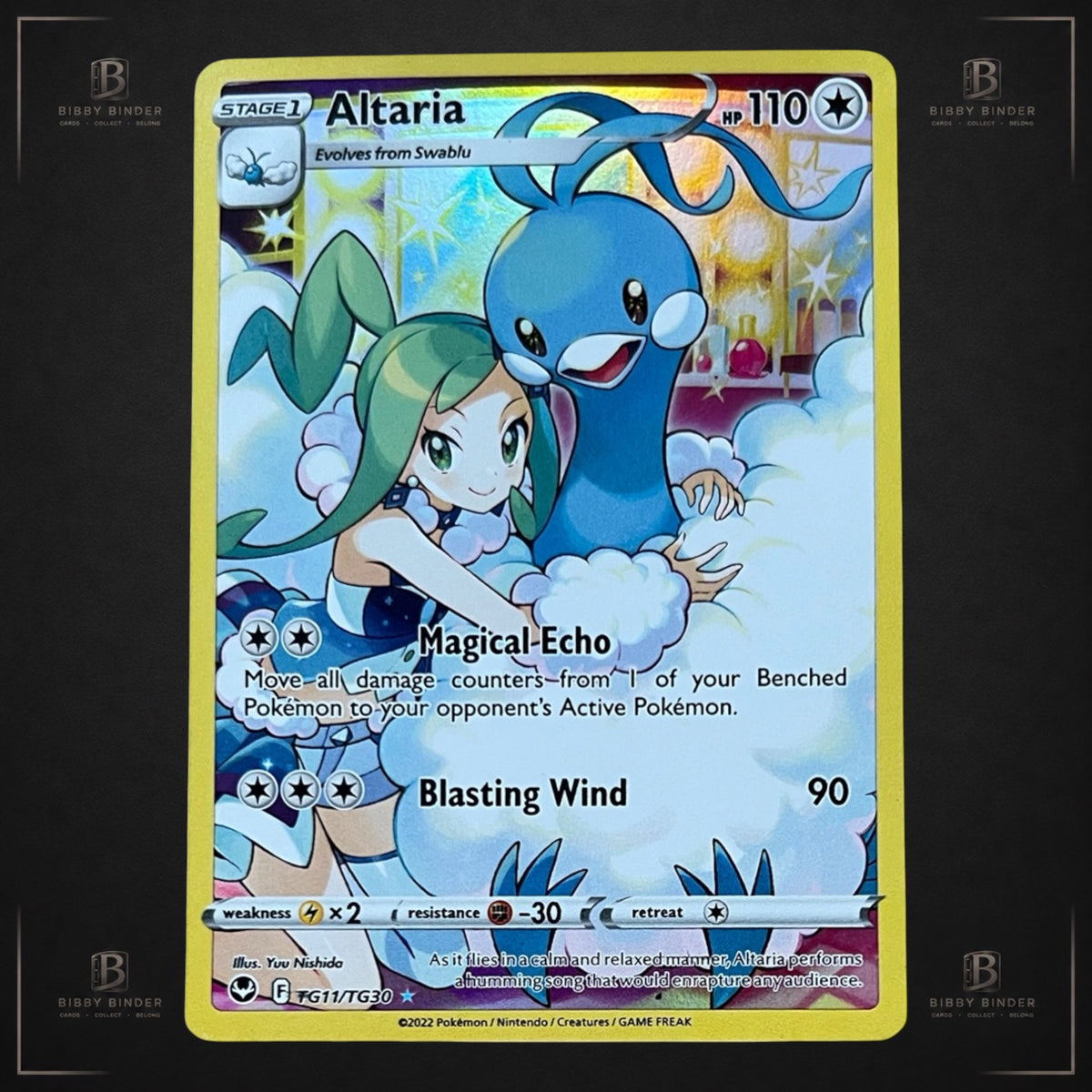 Altaria TG11/TG30 – Silver Tempest Trainer Gallery Pokémon