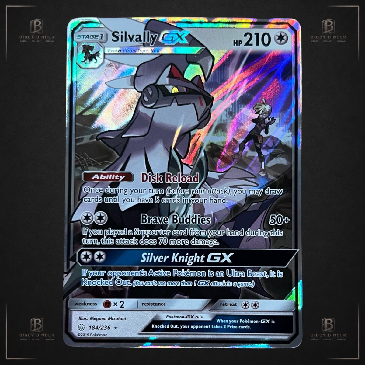 Silvally-GX 184/236 – Cosmic Eclipse – Ultra Rare – Pokémon