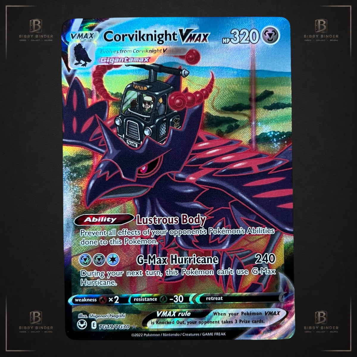 Corviknight VMAX TG19/TG30 Silver Tempest Trainer Gallery Pokémon