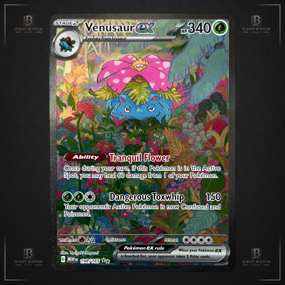 Pokémon Venusaur ex 198/165 Special Illustration Rare | 151