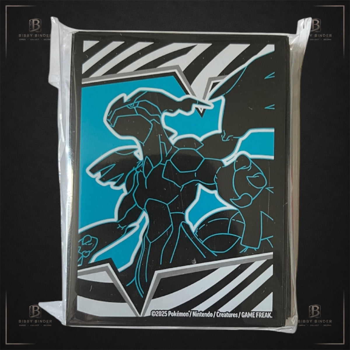 Pokémon TCG Black Zekrom Card Sleeves (65 Sleeves) Official Elite Trainer Box Accessories